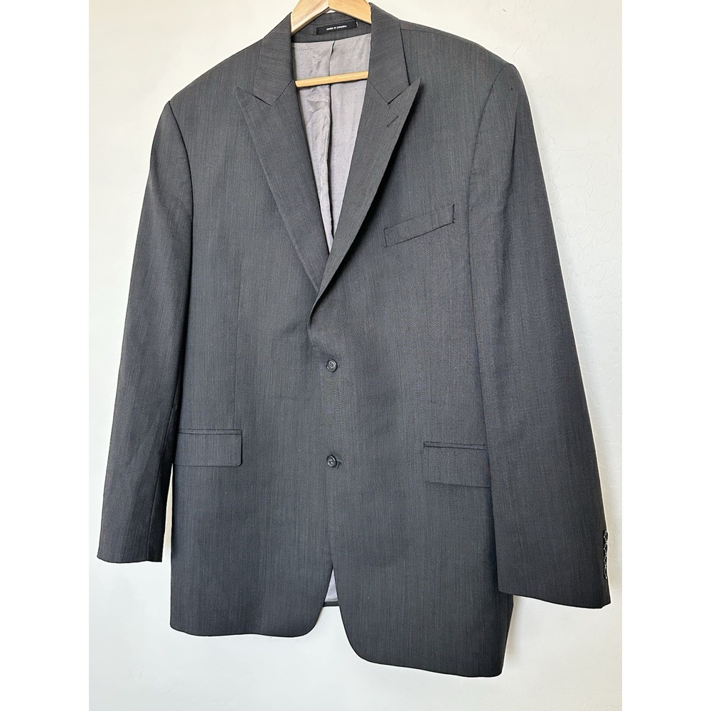 Calvin Klein Sport Coat Jacket Men's 42M Wool Gray Blazer